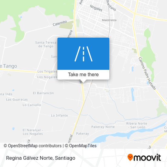 Regina Gálvez Norte map