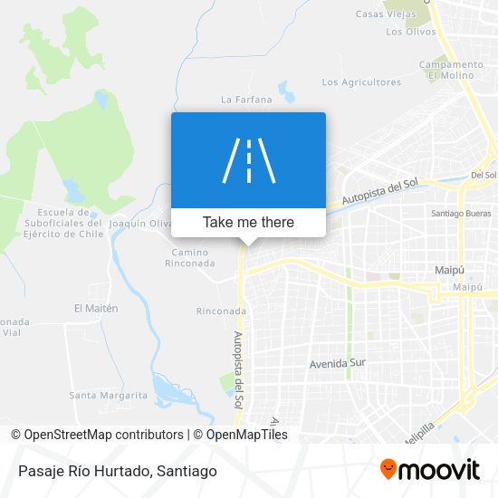 Pasaje Río Hurtado map