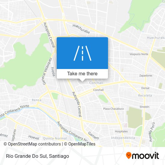 Mapa de Río Grande Do Sul