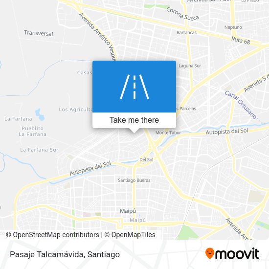Pasaje Talcamávida map