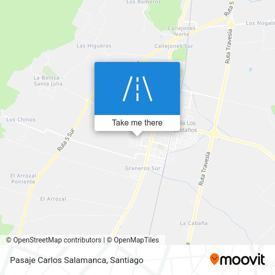 Pasaje Carlos Salamanca map