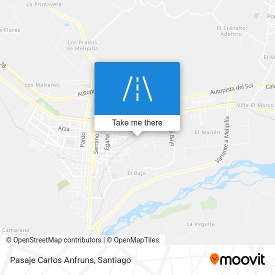 Pasaje Carlos Anfruns map