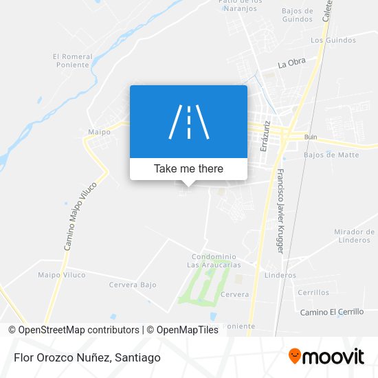 Mapa de Flor Orozco Nuñez