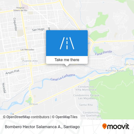 Bombero Hector Salamanca A. map