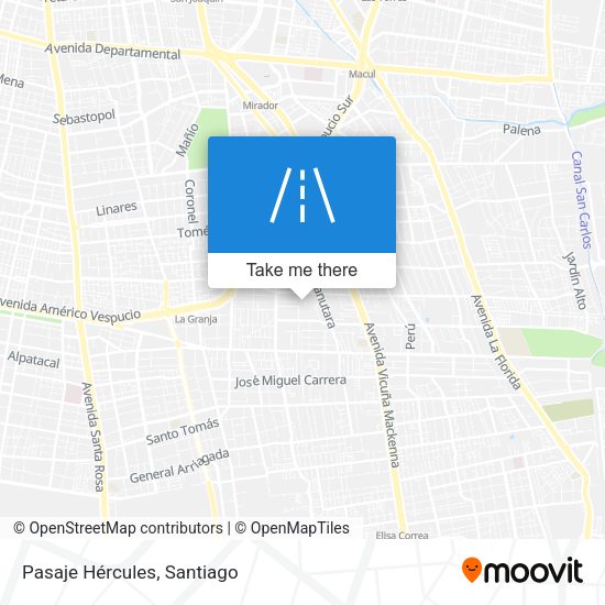 Mapa de Pasaje Hércules
