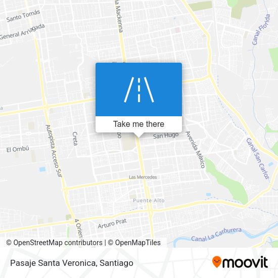 Mapa de Pasaje Santa Veronica