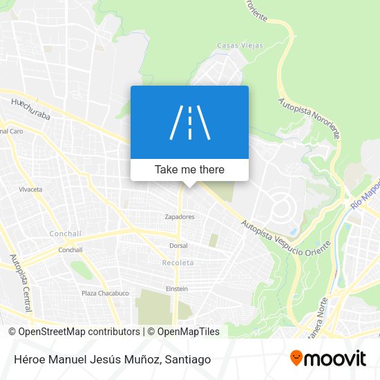Héroe Manuel Jesús Muñoz map