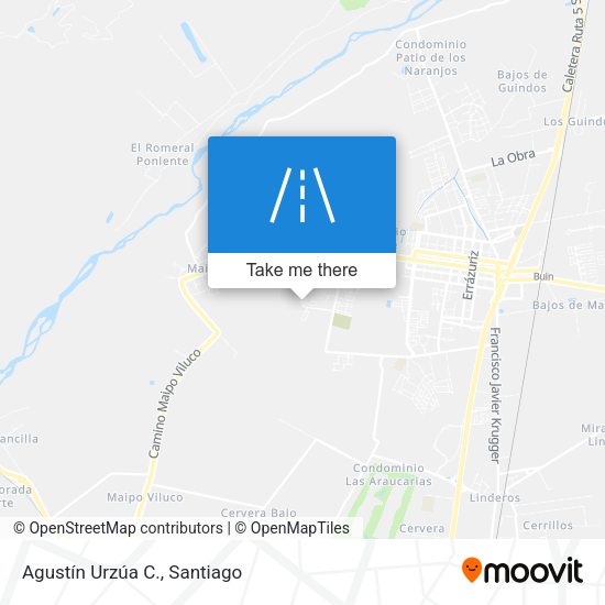Agustín Urzúa C. map