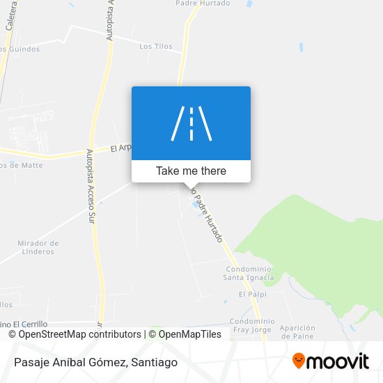 Pasaje Aníbal Gómez map