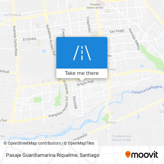 Pasaje Guardiamarina Riquelme map