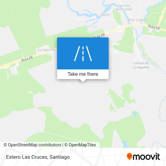 Mapa de Estero Las Cruces