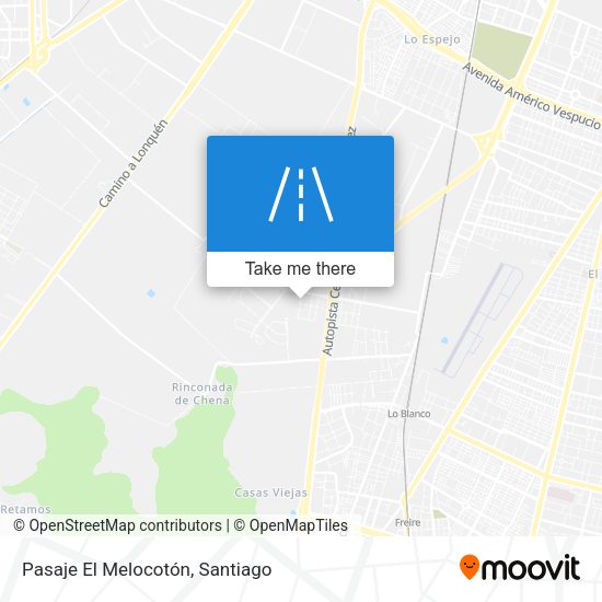 Mapa de Pasaje El Melocotón