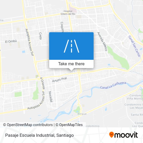 Mapa de Pasaje Escuela Industrial