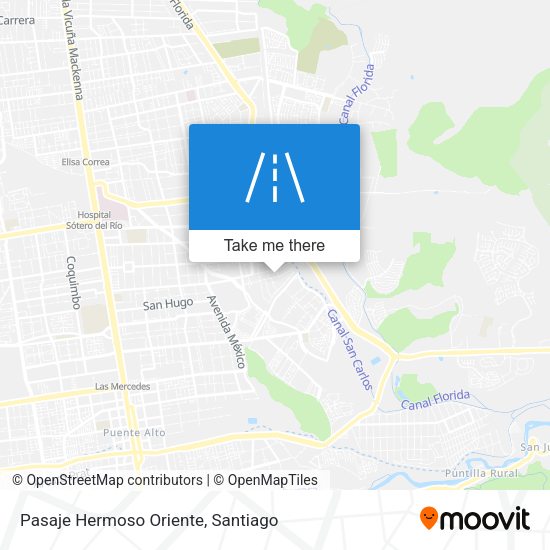 Pasaje Hermoso Oriente map