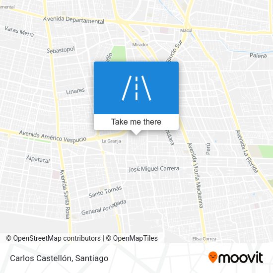Carlos Castellón map