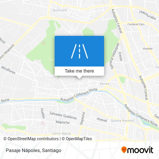 Mapa de Pasaje Nápoles