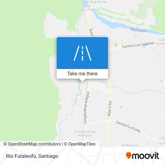 Río Futaleufú map
