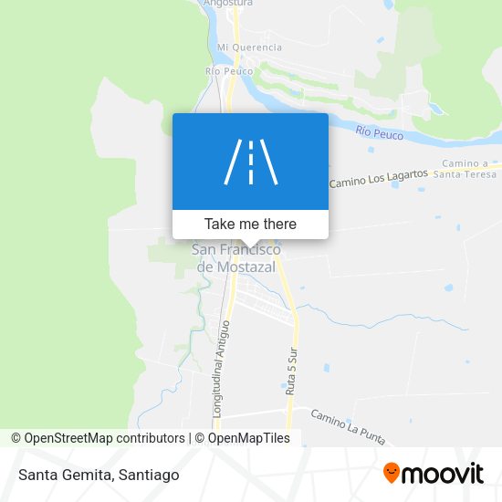 Mapa de Santa Gemita