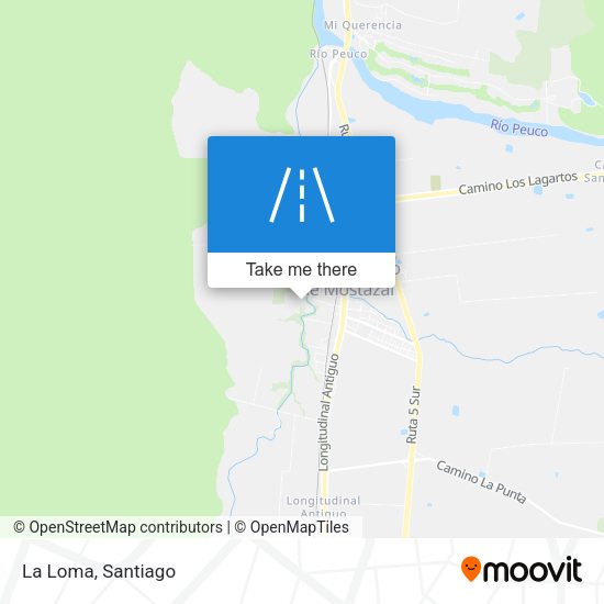 La Loma map