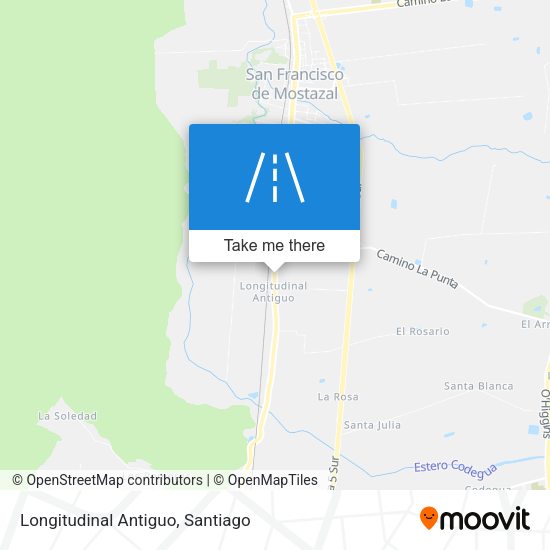 Mapa de Longitudinal Antiguo