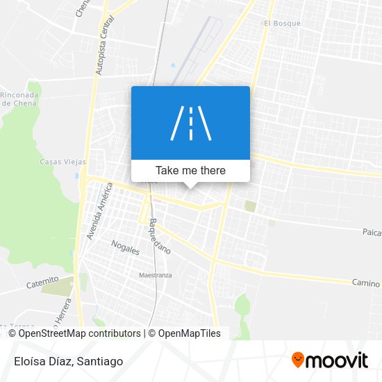 Mapa de Eloísa Díaz