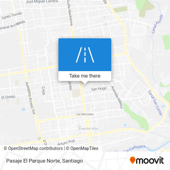 Pasaje El Parque Norte map