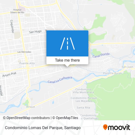 Condominio Lomas Del Parque map