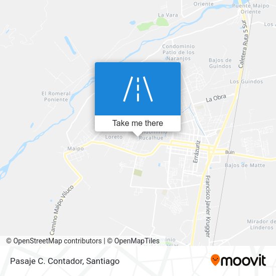 Mapa de Pasaje C. Contador