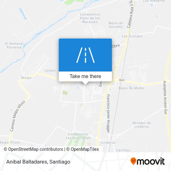 Mapa de Aníbal Balladares