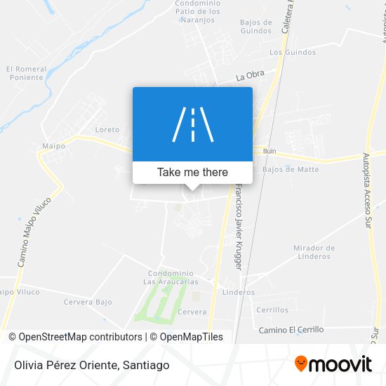 Olivia Pérez Oriente map