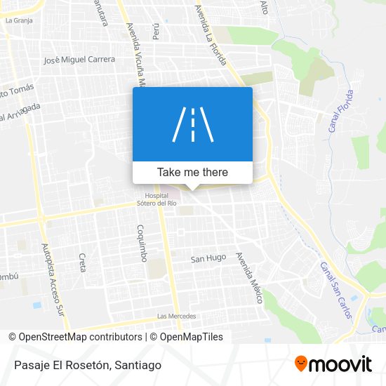 Mapa de Pasaje El Rosetón