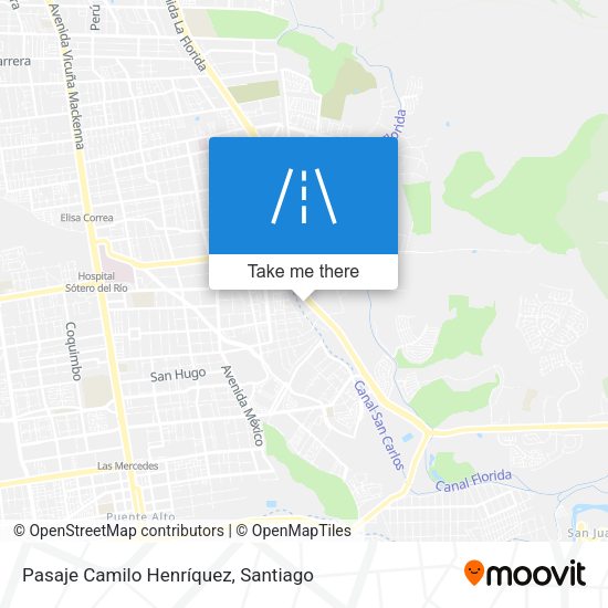 Pasaje Camilo Henríquez map