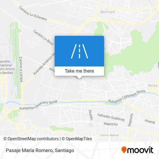 Mapa de Pasaje María Romero