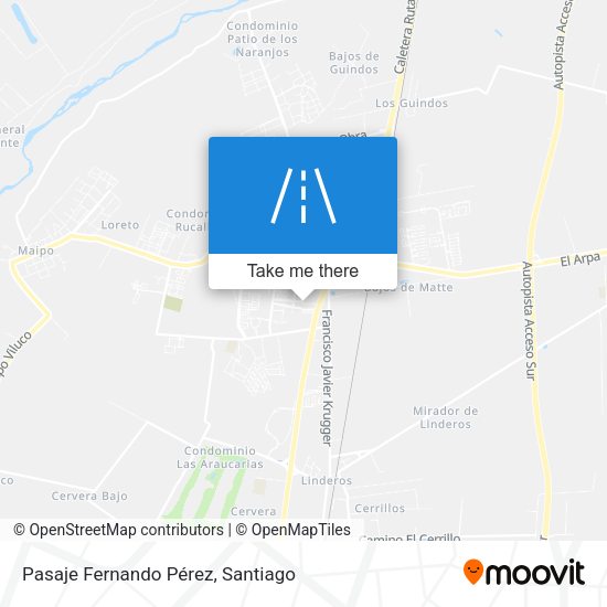 Pasaje Fernando Pérez map