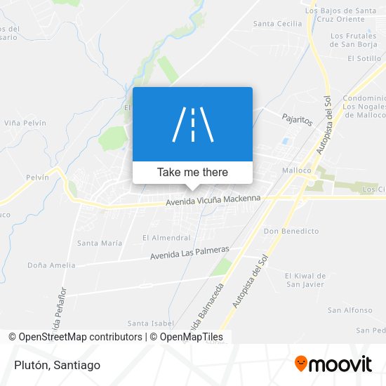 Mapa de Plutón