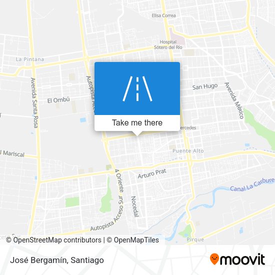 José Bergamín map
