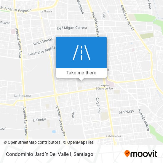Condominio Jardín Del Valle I map