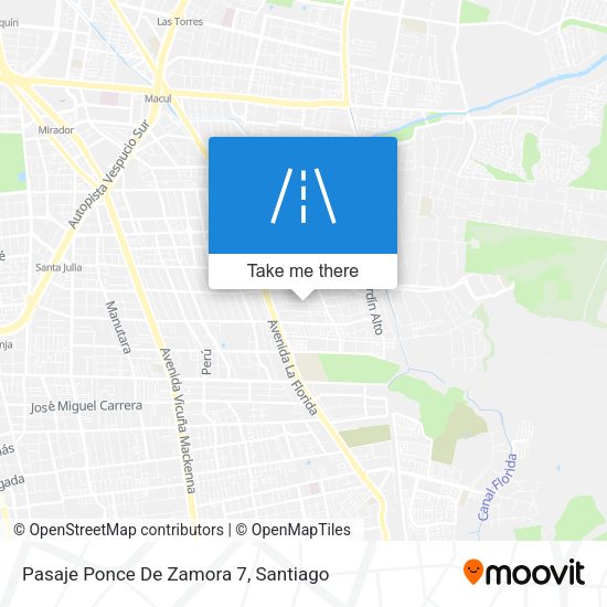 Pasaje Ponce De Zamora 7 map