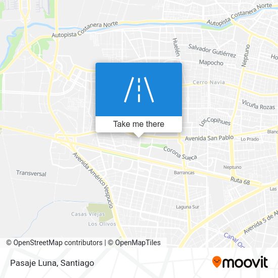 Mapa de Pasaje Luna