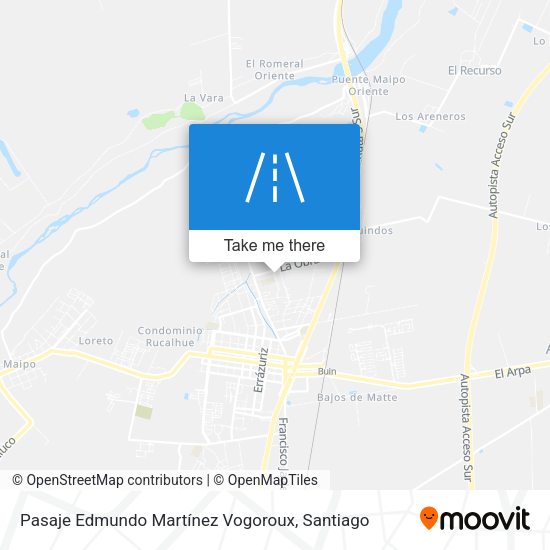 Pasaje Edmundo Martínez Vogoroux map