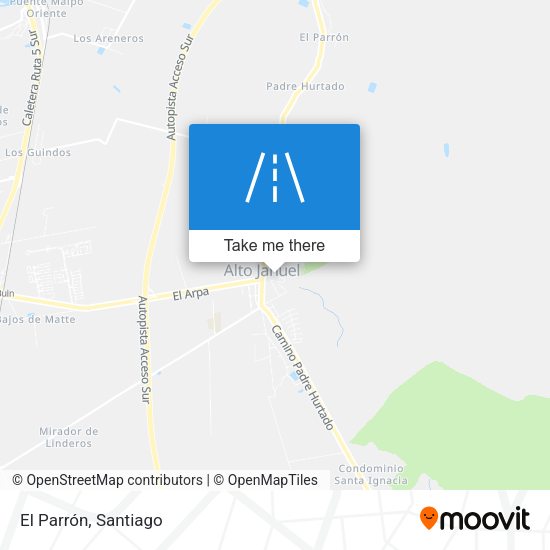 Mapa de El Parrón