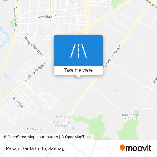 Mapa de Pasaje Santa Edith