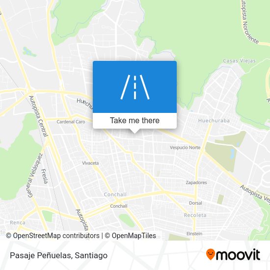 Mapa de Pasaje Peñuelas