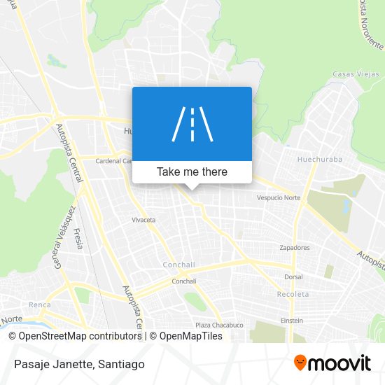 Mapa de Pasaje Janette