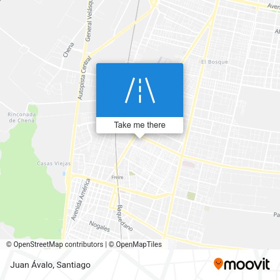 Mapa de Juan Ávalo