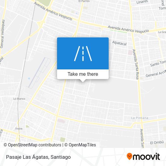 Mapa de Pasaje Las Ágatas