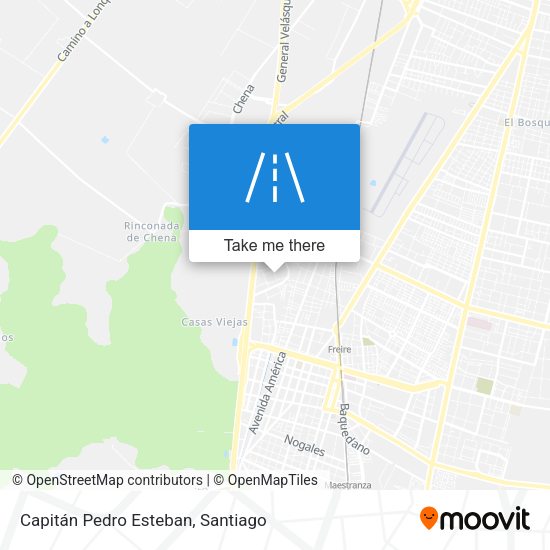 Capitán Pedro Esteban map