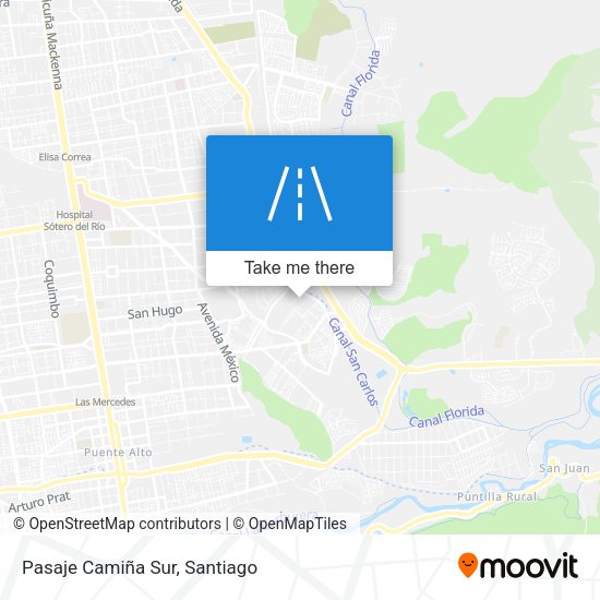 Pasaje Camiña Sur map
