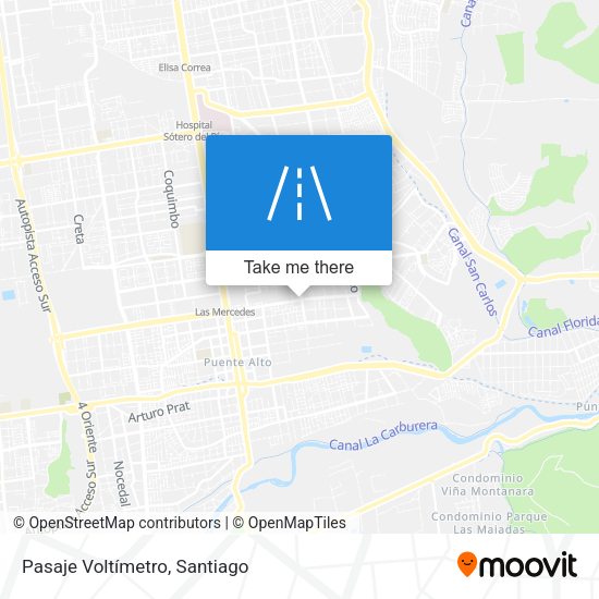 Mapa de Pasaje Voltímetro