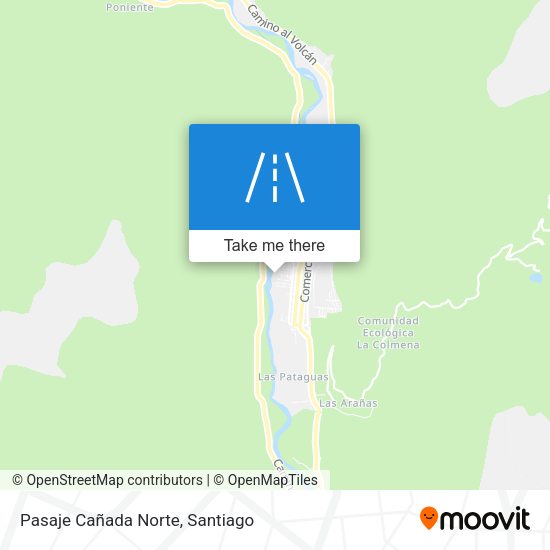 Pasaje Cañada Norte map